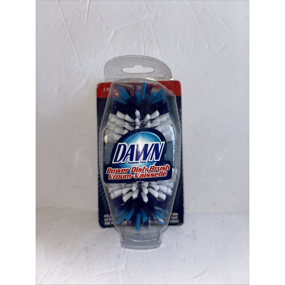 Dawn Power Dish Brush Replacement Head Discontinued Refill NOS Pack Of 2